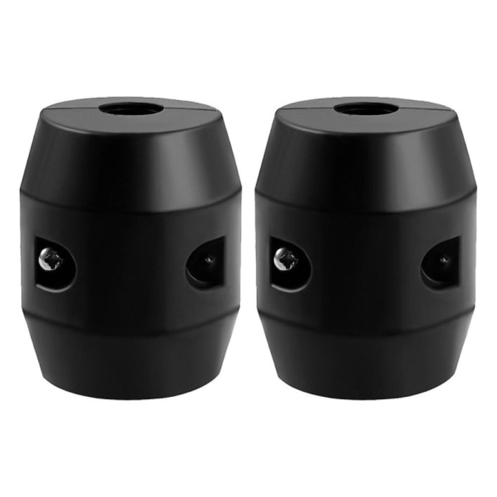 Greutate pentru furtun de bucatarie, 2 bucati, plastic, negru, 6x4.5x1.4cm