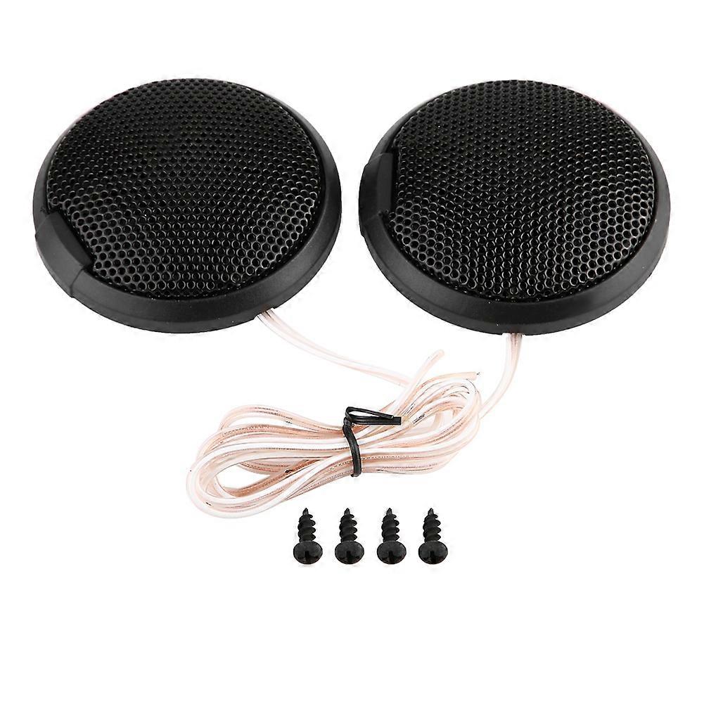 Boxa auto mini 20W, rotunda, neagra, cu lipici - eMAG.ro