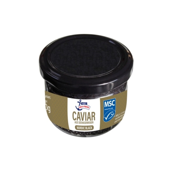 Icre negre Andre's Fish & Friends din icre de peste-lump, certificat MSC,100 g