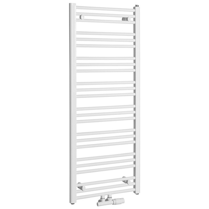 Bruckner radiátor ALBRECHT 500x1250 mm, fehér, 525 W, központi csatlakozással