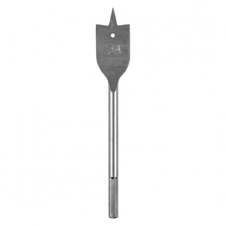 Burghiu pentru lemn Graphite, 24mm, lungime 152mm, HEX, 21x7x0.8cm