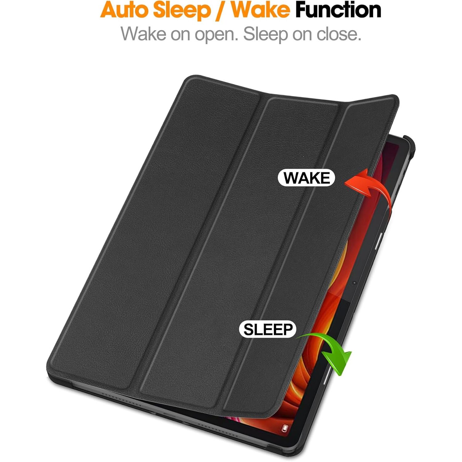 Husa tabletă, Omelivon, pentru Lenovo Tab K11 Plus 2024, 11.45 inch, funcție auto sleep/wake, protecție camera și ecran