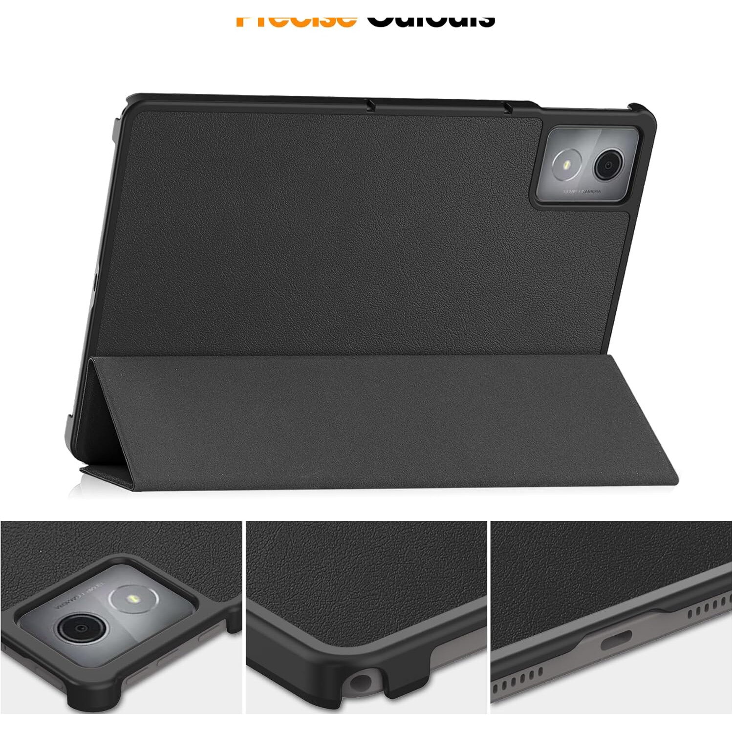 Husa tabletă, Omelivon, pentru Lenovo Tab K11 Plus 2024, 11.45 inch, funcție auto sleep/wake, protecție camera și ecran