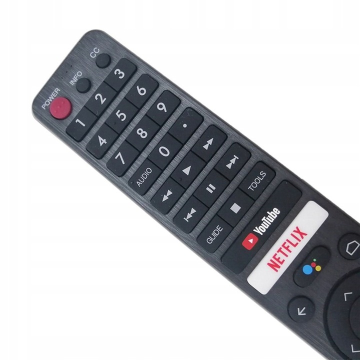 Универсално дистанционно управление Cardsplitter Sharp GB346WJSA гласови функции черно 2xAAA