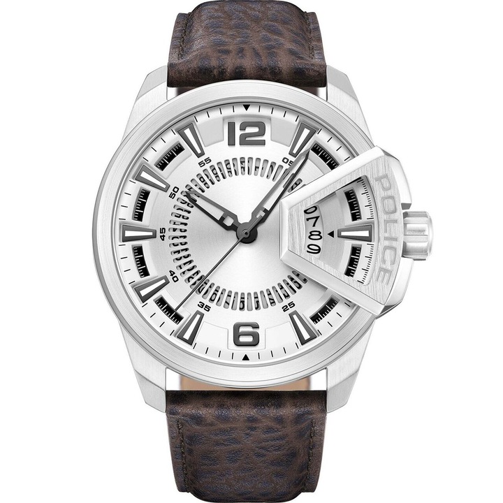 Ceas barbatesc Police PEWJB0005601, Quartz, 46mm, 5ATM