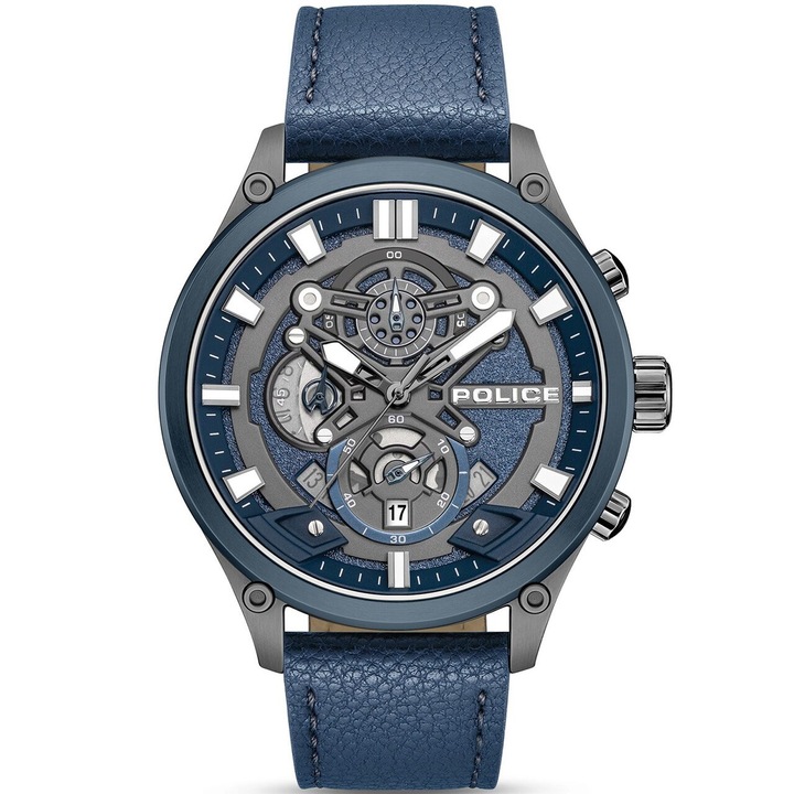 Ceas barbatesc Police PEWGC0054206, Quartz, 46mm, 5ATM