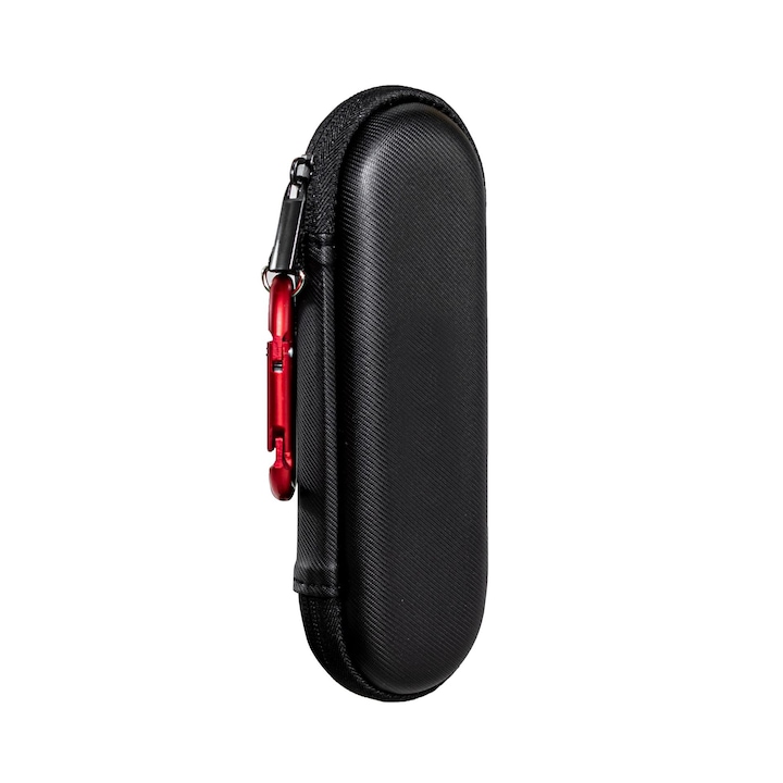 Geanta portabila pentru insulina, neagra, dimensiuni S 17.4x5.4x3.4cm, design compact si multifunctional