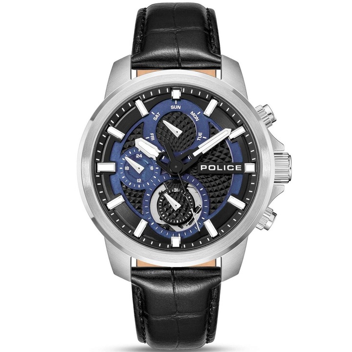 Ceas barbatesc Police PEWJF0021509, Quartz, 43mm, 5ATM