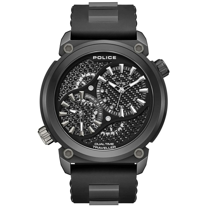 Ceas barbatesc Police PEWGM0071802, Quartz, 48mm, 5ATM