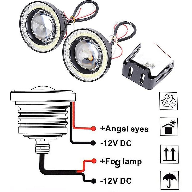 Set 2 proiectoare angel eyes, 3.0
