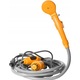 Set dus auto portabil cu pompa electrica, Zola, 60W, 5l/min, reglare debit apa, alimentare priza bricheta, 12V, carlig si ventuza montare, lungime furtun 2m, galben