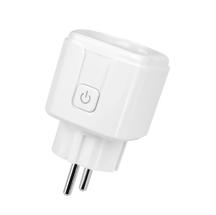 MiBoxer SWE01 okos konnektor, Wi-Fi, 16A, fogyasztásfigyelés, Tuya Smart, programozás, Alexa és Google Assistant kompatibilis