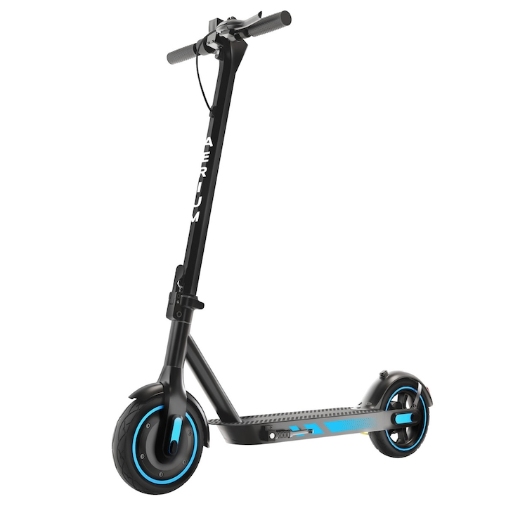 AERIUM MaxRide T500 elektromos roller, kék, összecsukható, 500 W, 30 km, 25 km/h, 120 kg, mobilalkalmazás