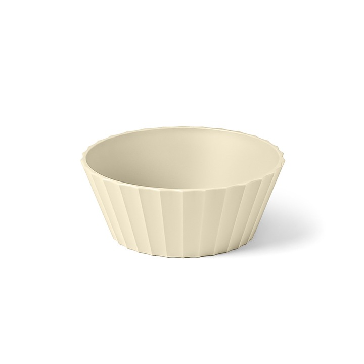 Hera tál S, 15 cm-es átmérő, krémszínű