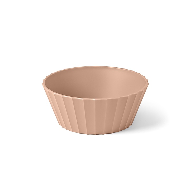 Hera tál S, 15 cm-es átmérő, púder rózsaszín