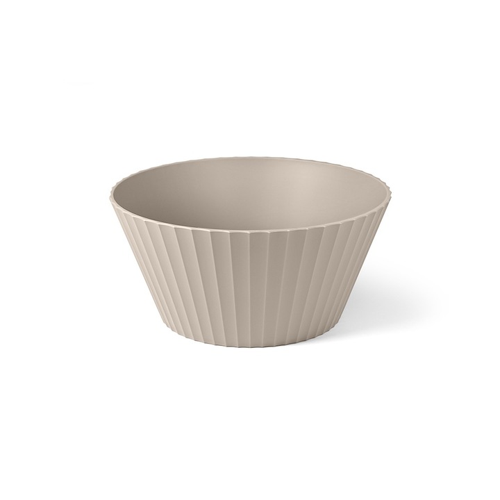 Nettuno tál L, 25 cm-es átmérő, mokka