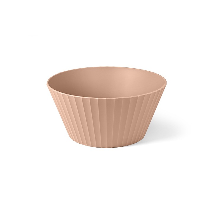 Nettuno tál L, 25 cm-es átmérő, púder rózsaszín