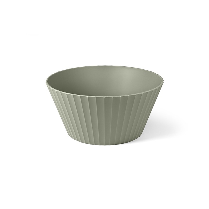 Nettuno tál L, 25 cm-es átmérő, olíva zöld