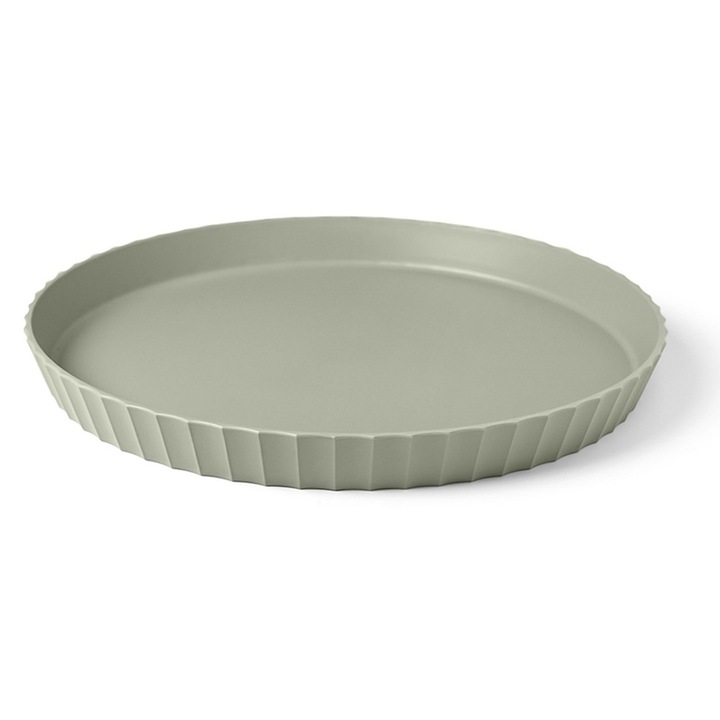 Atena kerek tálca M, 30 cm-es átmérő, olíva zöld