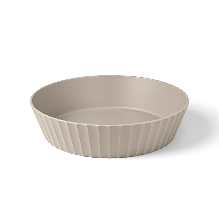 Hera tál L, 25 cm-es átmérő, mokka