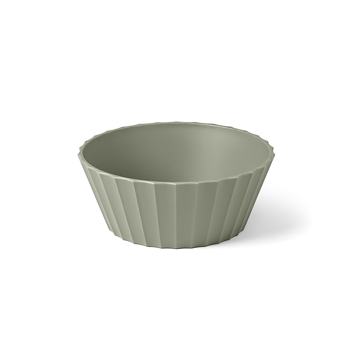 Hera tál S, 15 cm-es átmérő, olíva zöld