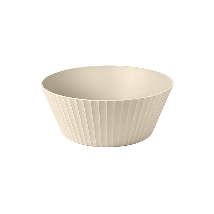 Nettuno tál XL, 30 cm-es átmérő, krémszínű