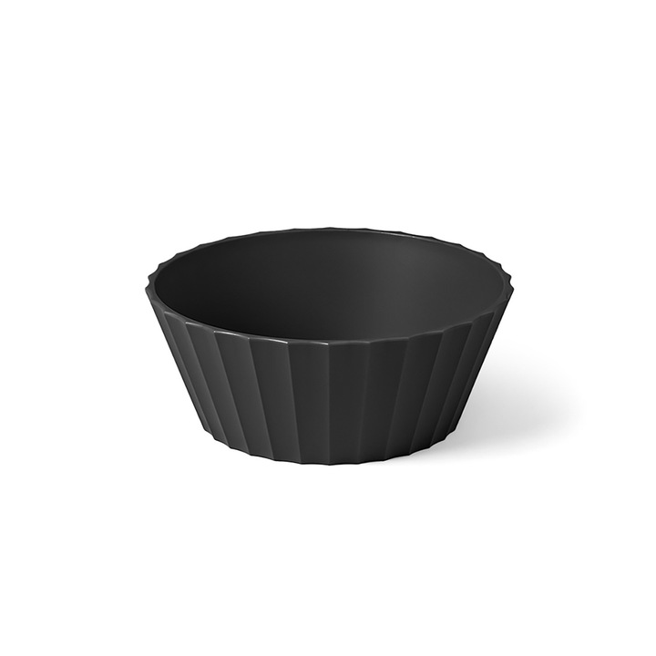 Hera tál S, 15 cm-es átmérő, fekete