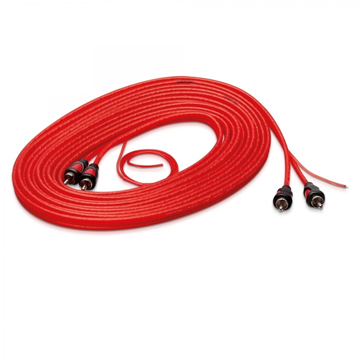 Sinuslive RCA kábel, 5m, piros