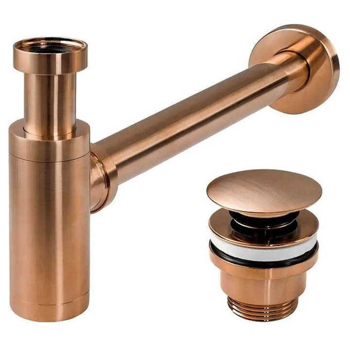 Сифон за умивалник Rea Copper matt