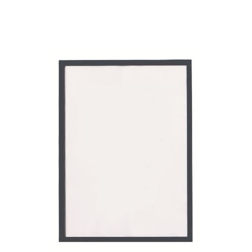 Folie magnetica Magnetoplan rama negru, A4, 5 buc/set