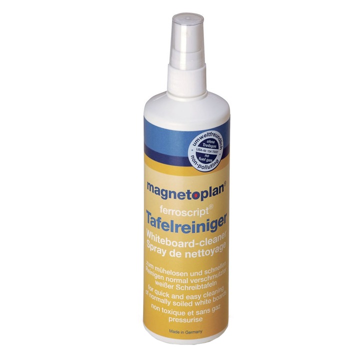 Magnetoplan fehértábla tisztító spray, 250 ml