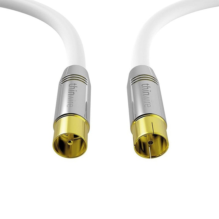 TV antennakábel RF apa - RF anya, Hossz 2 m