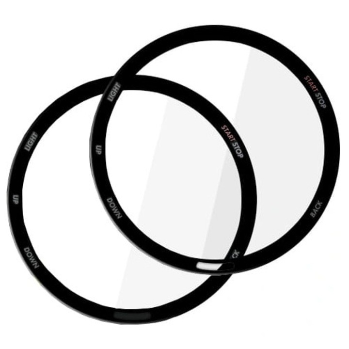 Set 2x Sticla Tech-Protect Glass Flex+ pentru Garmin Forerunner 255 / 255 Music, transparenta