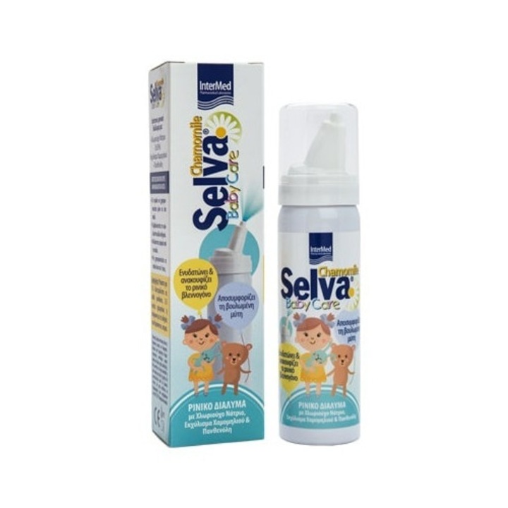 Solutie nazala Intermed Selva Baby Care, calmanta, hidratanta, 50ml