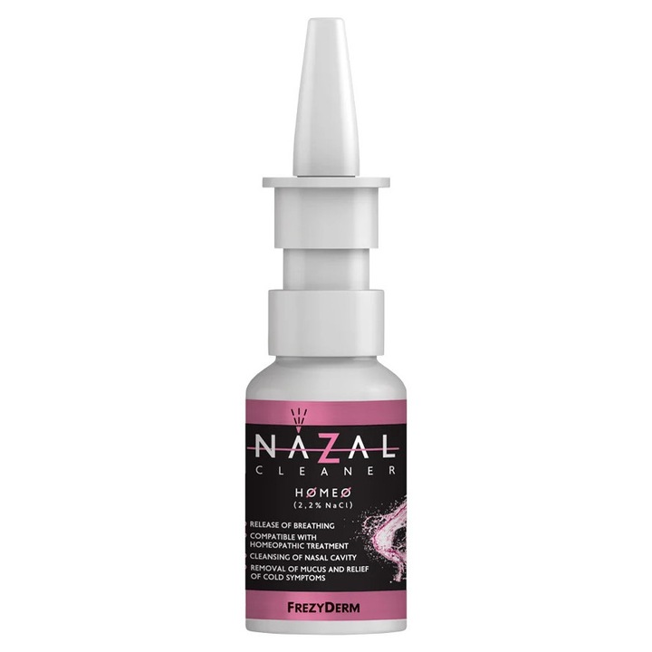 Spray nazal Frezyderm 2.2% NaCl cu plante 30ml pentru copii si adulti