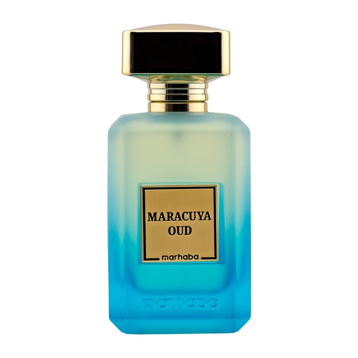 Apa de parfum Marhaba, Maracuya Oud, unisex, 100 ml