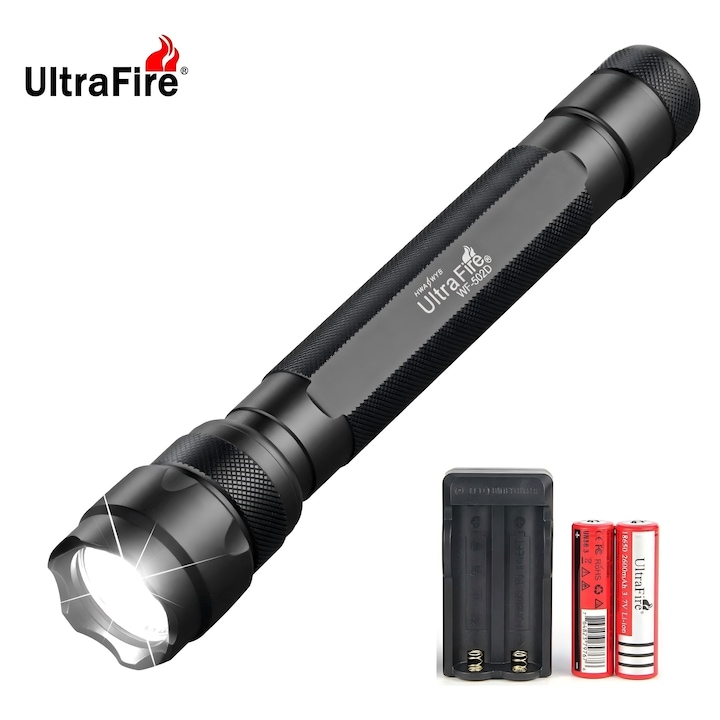Фенер UltraFire WF-502D, 1300LM