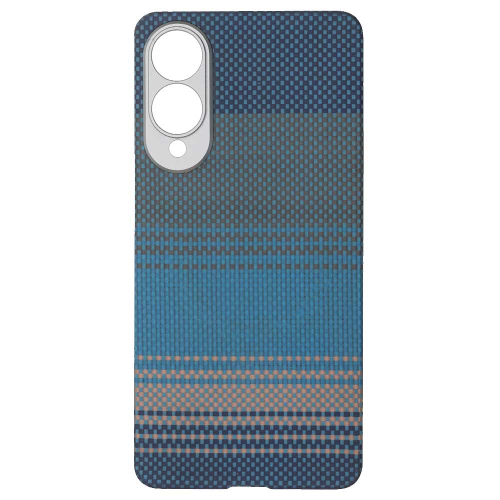 Husa fibra de carbon MagSafe SILKASE pentru Samsung S25 Edge, aramid kevlar, metal camera, moon rise