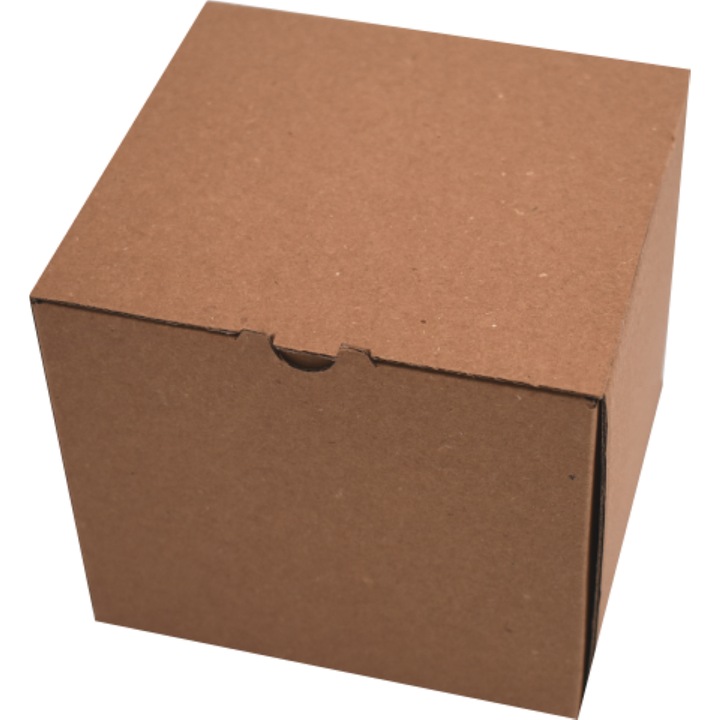 Set 100 cutii curierat natur (C4) 11 x 11 x 10 cm