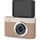 KODAK PIXPRO C1 Retro Vlogging Fényképezőgép csomag – Full HD Flip képernyő, 13MP, 4x zoom, Barna, 16GB Kodak kártyával és kártyaolvasóval
