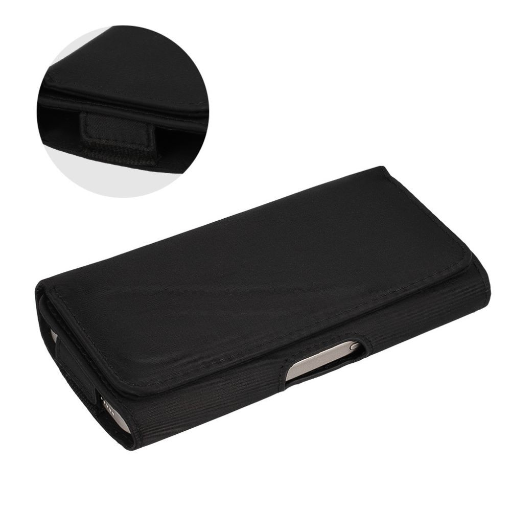Toc pentru telefon, HIT XXL, Prindere Curea, Compatibil cu Samsung Galaxy S25/ S25 Plus/ S25 Ultra/ S25 Edge, Material sintetic, interior microfibra, protectie sporita, Negru