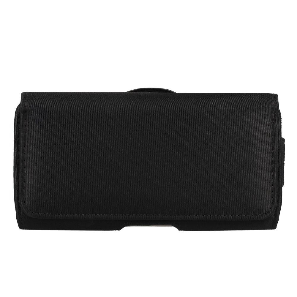 Toc pentru telefon, HIT XXL, Prindere Curea, Compatibil cu Samsung Galaxy S25/ S25 Plus/ S25 Ultra/ S25 Edge, Material sintetic, interior microfibra, protectie sporita, Negru