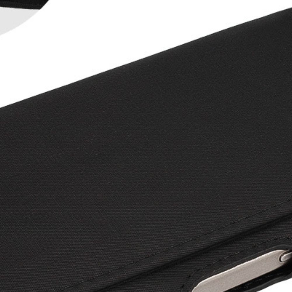 Toc pentru telefon, HIT XXL, Prindere Curea, Compatibil cu Samsung Galaxy S25/ S25 Plus/ S25 Ultra/ S25 Edge, Material sintetic, interior microfibra, protectie sporita, Negru