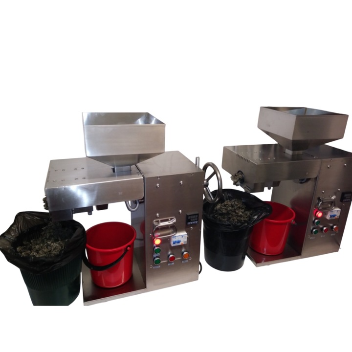 Presa electrică Jobs Ahead Group pentru ulei de canepa, inox, 2000W, 700x290x710mm