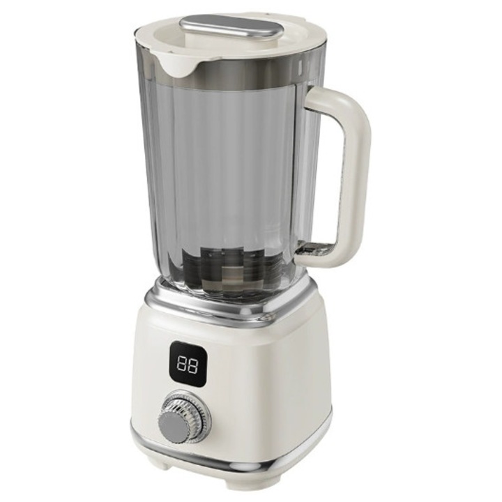 Masina extractoare de suc, Masina de suc de presa rece pentru fructe si legume intregi, Sucuri de masticare, Rendimentul ridicat de suc, Puritatea sucului de 99,6%, Usor de curatat, Alb