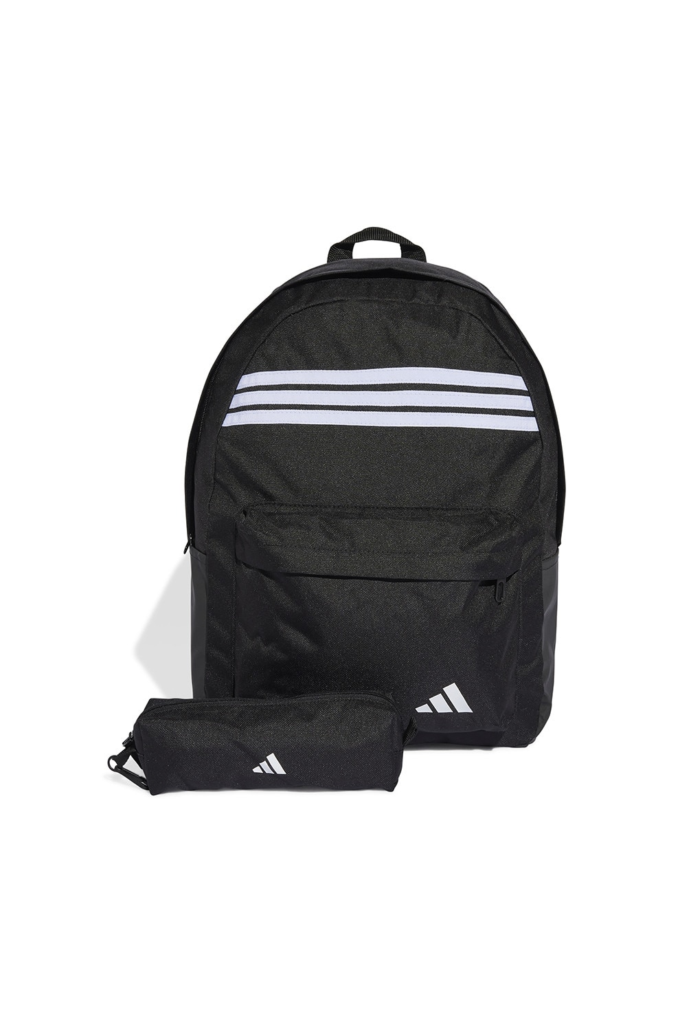 adidas Performance, Rucsac din material textil cu imprimeu logo, Negru