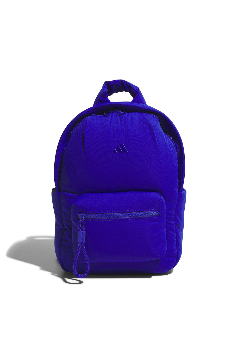 adidas Performance, Rucsac din material textil cu fermoar si barete ajustabile, Albastru royal