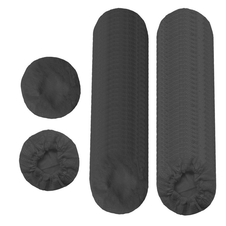 Калъфи за слушалки за еднократна употреба, Ezyaid, 50 броя, черни