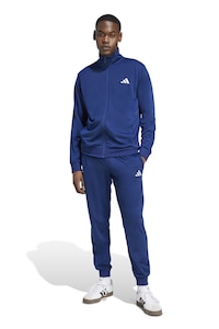 adidas Sportswear, Trening cu guler mediu, Albastru inchis, S