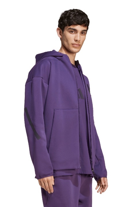 adidas Sportswear, Худи Z.N.E. с цип, Виолетов